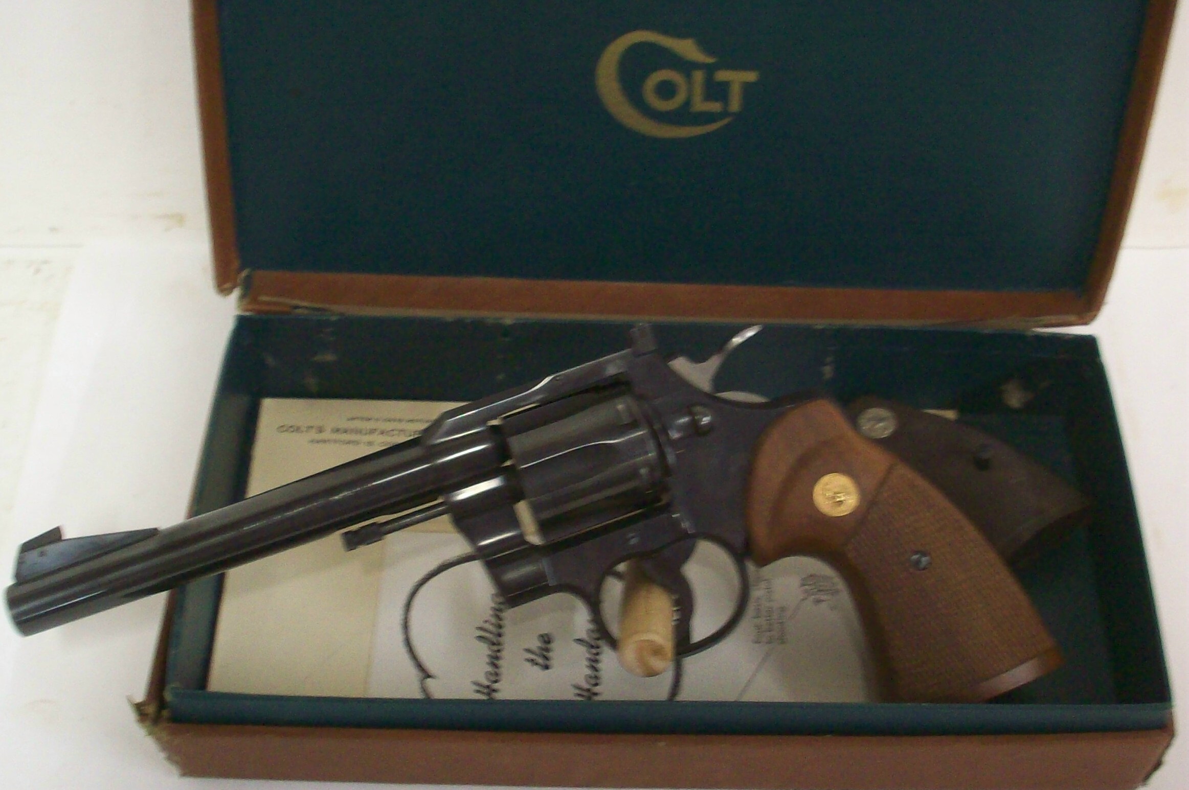 Colt Officers Model Match Double Action Revolver Parts